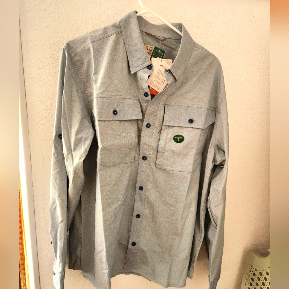 L.l. bean No Fly Zone shirt mens large